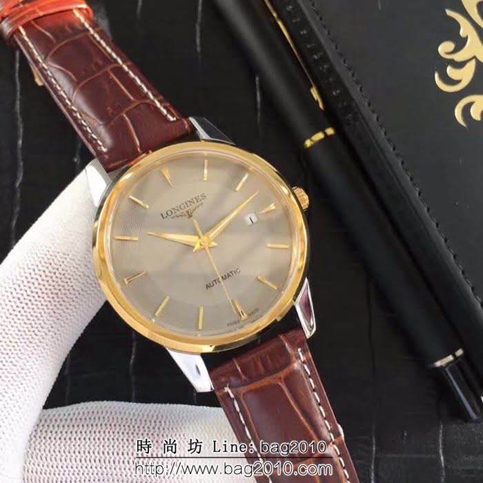 LONGINES浪琴 全自動機械 男士腕表 WSS0381